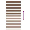 Zebrafüggönnyel barna szövetszélesség 70,9 cm poliészter