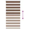 Zebrafüggönnyel barna szövetszélesség 80,9 cm poliészter