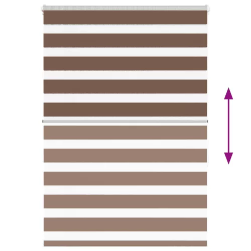 Zebrafüggönnyel barna szövetszélesség 90,9 cm poliészter