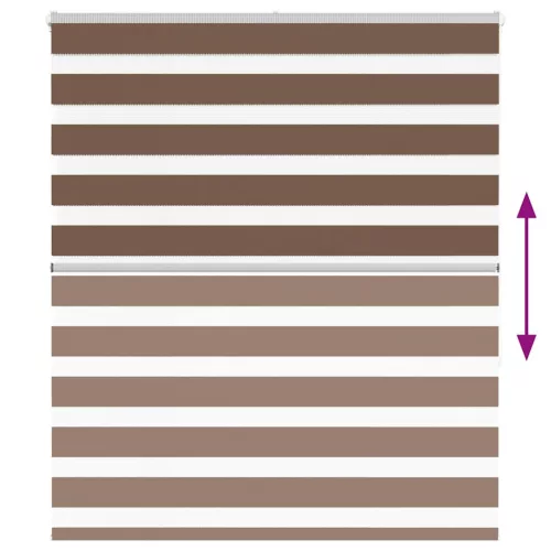 Zebrafüggönnyel barna szövetszélesség 115,9 cm poliészter