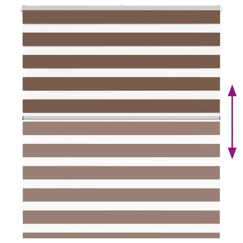 Zebrafüggönnyel barna szövetszélesség 120,9 cm poliészter