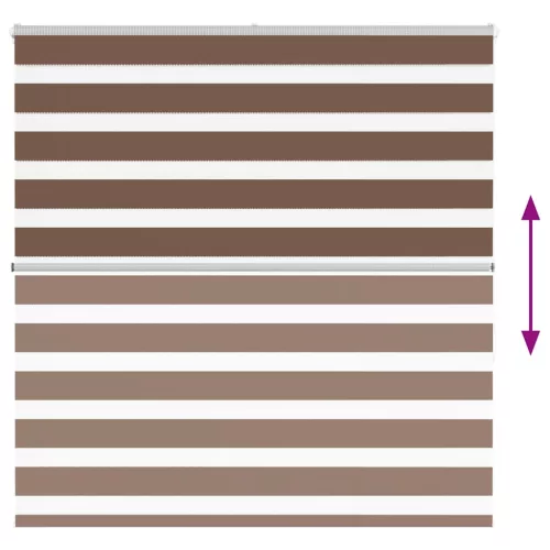 Zebrafüggönnyel barna szövetszélesség 140,9 cm poliészter