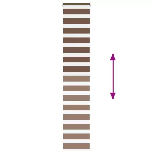 Zebrafüggönnyel barna szövetszélesség 40,9 cm poliészter