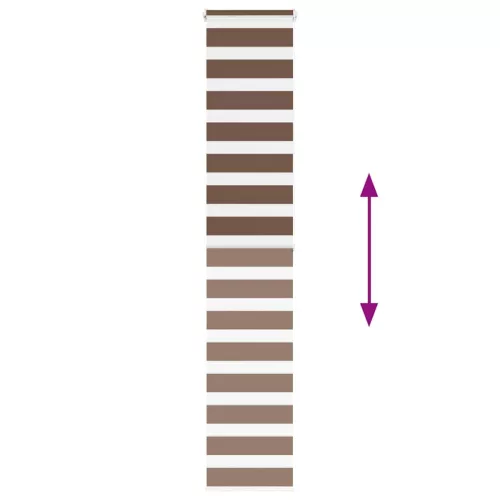 Zebrafüggönnyel barna szövetszélesség 45,9 cm poliészter