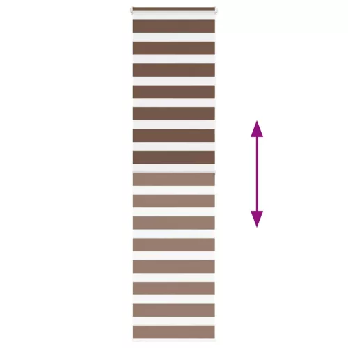 Zebrafüggönnyel barna szövetszélesség 50,9 cm poliészter