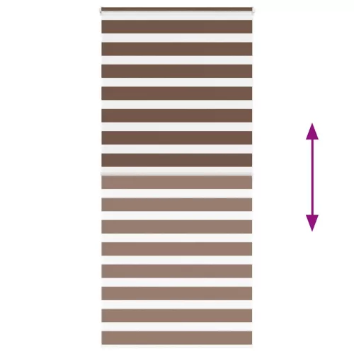 Zebrafüggönnyel barna szövetszélesség 105,9 cm poliészter
