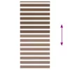 Zebrafüggönnyel barna szövetszélesség 110,9 cm poliészter