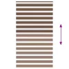 Zebrafüggönnyel barna szövetszélesség 120,9 cm poliészter