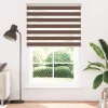 Zebrafüggönnyel barna szövetszélesség 135,9 cm poliészter