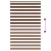 Zebrafüggönnyel barna szövetszélesség 135,9 cm poliészter