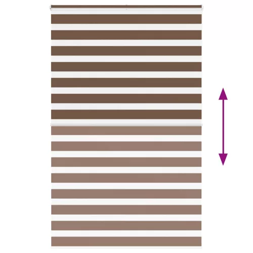 Zebrafüggönnyel barna szövetszélesség 135,9 cm poliészter