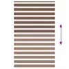 Zebrafüggönnyel barna szövetszélesség 140,9 cm poliészter