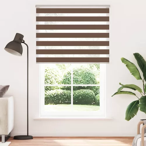 Zebrafüggönnyel barna szövetszélesség 145,9 cm poliészter