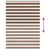 Zebrafüggönnyel barna szövetszélesség 155,9 cm poliészter