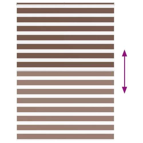 Zebrafüggönnyel barna szövetszélesség 160,9 cm poliészter