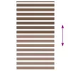 Zebrafüggönnyel barna szövetszélesség 130,9 cm poliészter