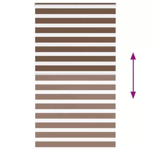 Zebrafüggönnyel barna szövetszélesség 130,9 cm poliészter
