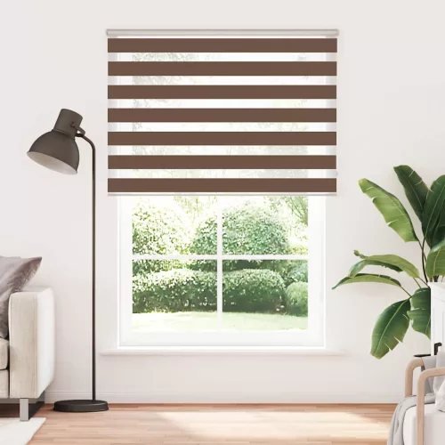 Zebrafüggönnyel barna szövetszélesség 150,9 cm poliészter