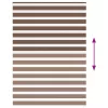 Zebrafüggönnyel barna szövetszélesség 150,9 cm poliészter