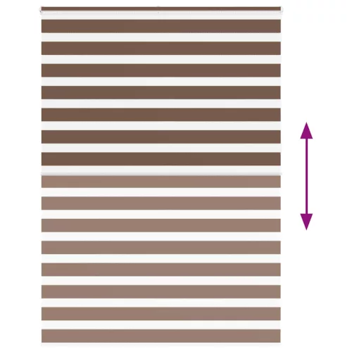 Zebrafüggönnyel barna szövetszélesség 150,9 cm poliészter