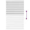 Zebrafüggönnyel 140x200 cm szövetszélesség 135,9cm poliészter