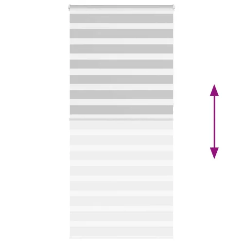 Zebrafüggönnyel 115x230 cm szövetszélesség 110,9cm poliészter