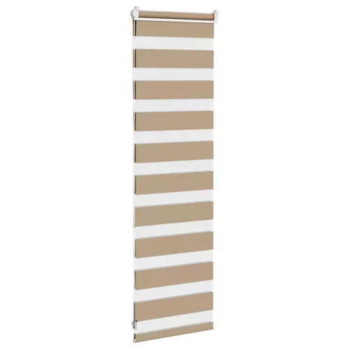 Zebrafüggönnyel homokbarna szövetszélesség 40,9 cm poliészter