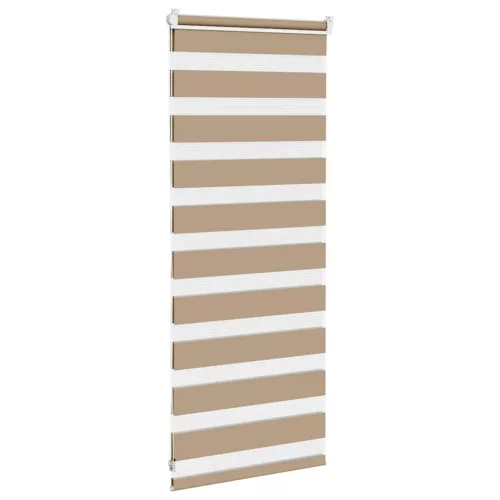 Zebrafüggönnyel homokbarna szövetszélesség 50,9 cm poliészter