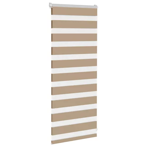Zebrafüggönnyel homokbarna szövetszélesség 60,9 cm poliészter