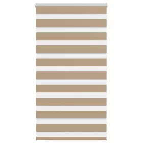   Zebrafüggönnyel homokbarna szövetszélesség 75,9 cm poliészter