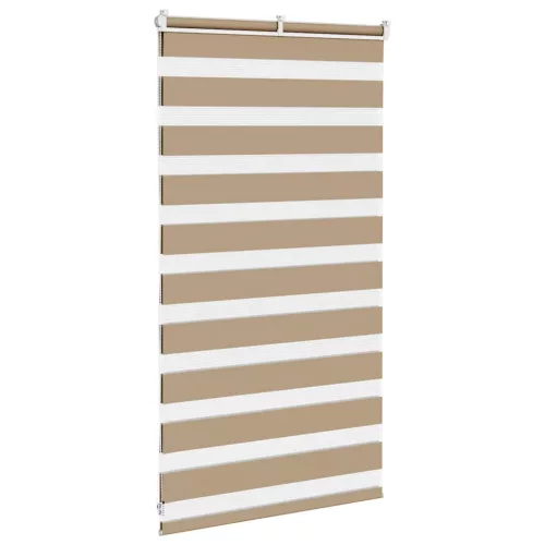 Zebrafüggönnyel homokbarna szövetszélesség 85,9 cm poliészter