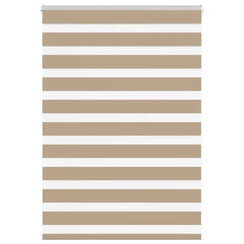 Zebrafüggönnyel homokbarna szövetszélesség 90,9 cm poliészter
