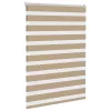 Zebrafüggönnyel homokbarna szövetszélesség 105,9 cm poliészter