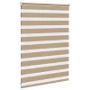 Zebrafüggönnyel homokbarna szövetszélesség 105,9 cm poliészter
