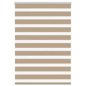   Zebrafüggönnyel homokbarna szövetszélesség 110,9 cm poliészter