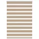 Zebrafüggönnyel homokbarna szövetszélesség 110,9 cm poliészter