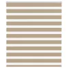Zebrafüggönnyel homokbarna szövetszélesség 115,9 cm poliészter
