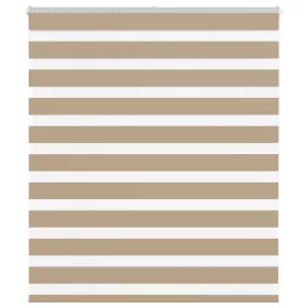   Zebrafüggönnyel homokbarna szövetszélesség 115,9 cm poliészter
