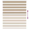 Zebrafüggönnyel homokbarna szövetszélesség 115,9 cm poliészter