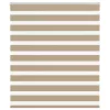 Zebrafüggönnyel homokbarna szövetszélesség 120,9 cm poliészter