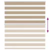 Zebrafüggönnyel homokbarna szövetszélesség 120,9 cm poliészter