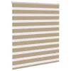 Zebrafüggönnyel homokbarna szövetszélesség 125,9 cm poliészter