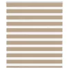 Zebrafüggönnyel homokbarna szövetszélesség 130,9 cm poliészter