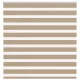 Zebrafüggönnyel homokbarna szövetszélesség 140,9 cm poliészter