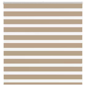   Zebrafüggönnyel homokbarna szövetszélesség 145,9 cm poliészter
