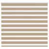 Zebrafüggönnyel homokbarna szövetszélesség 150,9 cm poliészter