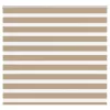 Zebrafüggönnyel homokbarna szövetszélesség 155,9 cm poliészter