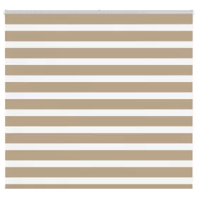   Zebrafüggönnyel homokbarna szövetszélesség 155,9 cm poliészter