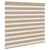 Zebrafüggönnyel homokbarna szövetszélesség 160,9 cm poliészter