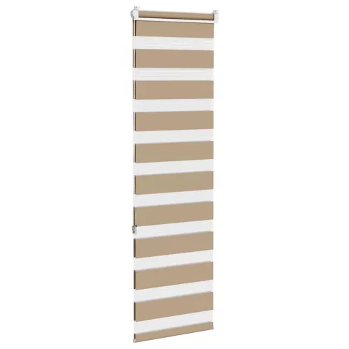 Zebrafüggönnyel homokbarna szövetszélesség 35,9 cm poliészter